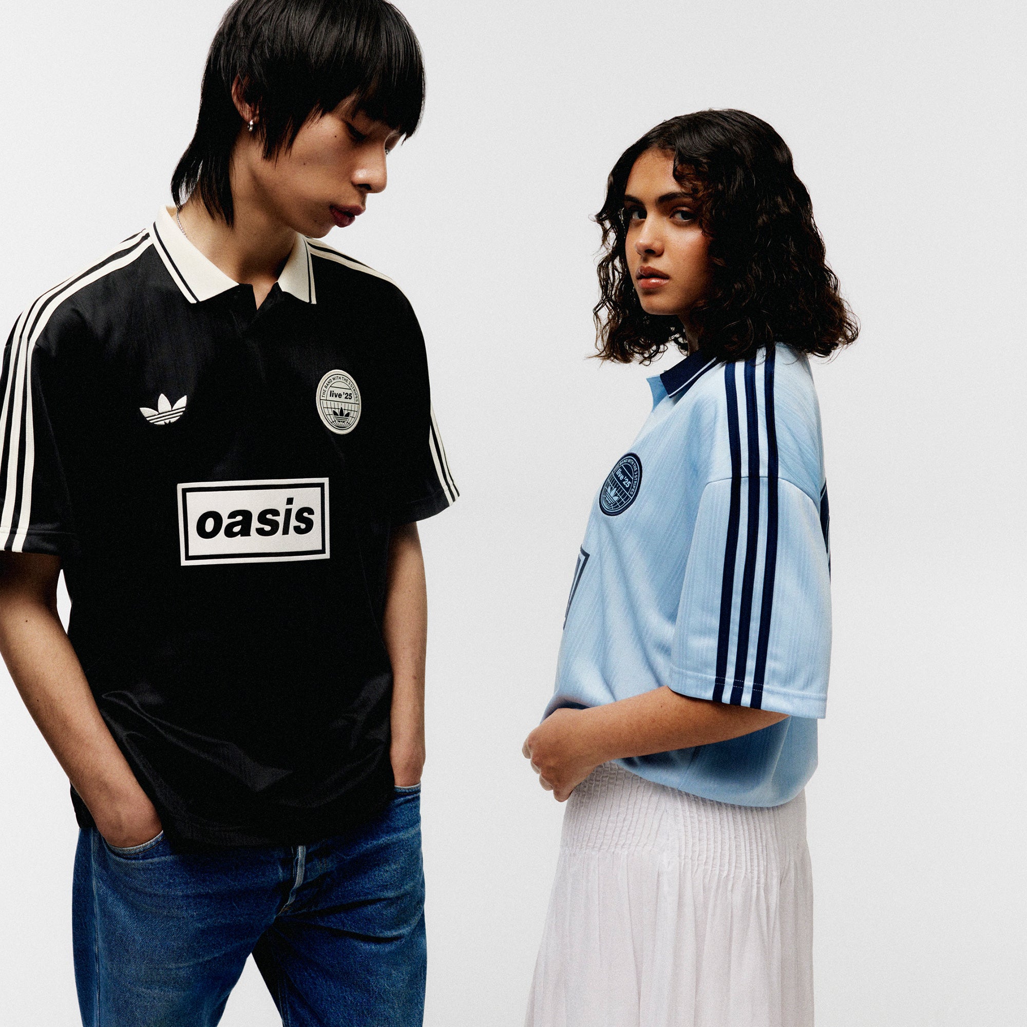 Live '25 adidas Football Shirt Sky Blue