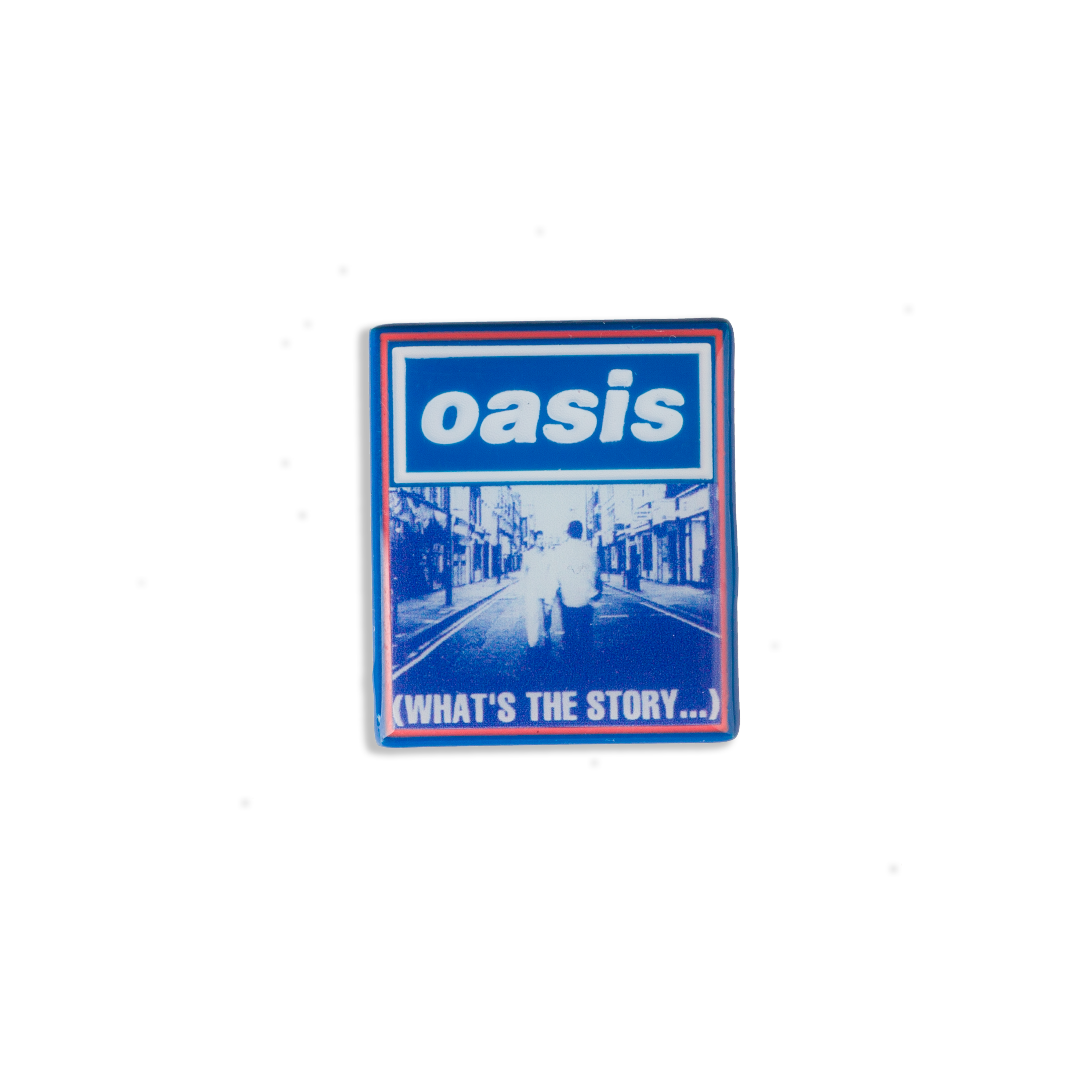 Live '25 What's The Story Blue Pin Badge