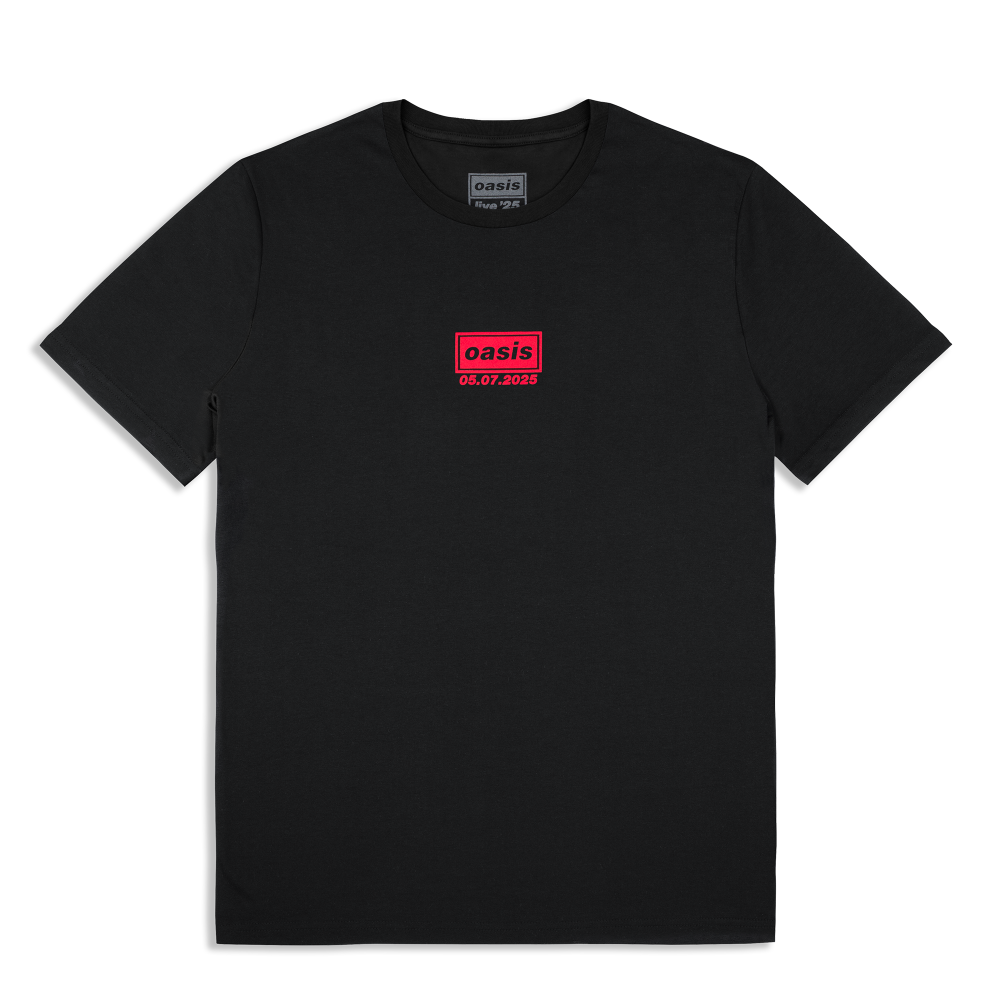 Live '25 Cardiff Event T-Shirt Black – Oasis Live '25