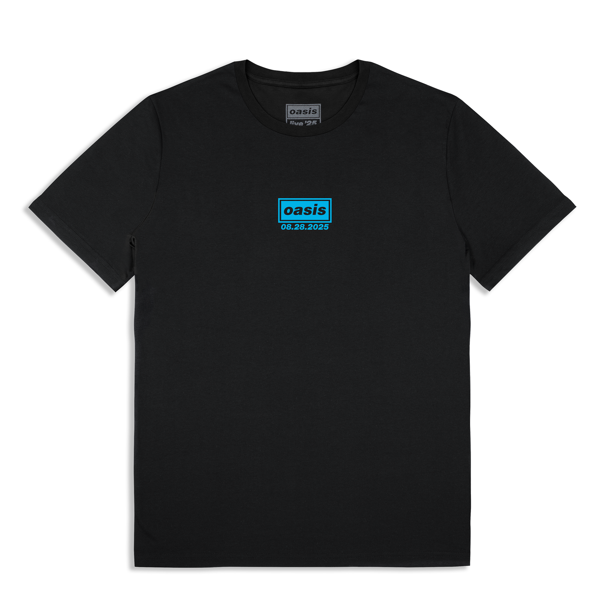 Live '25 Chicago Event T-Shirt Black – Oasis Live '25