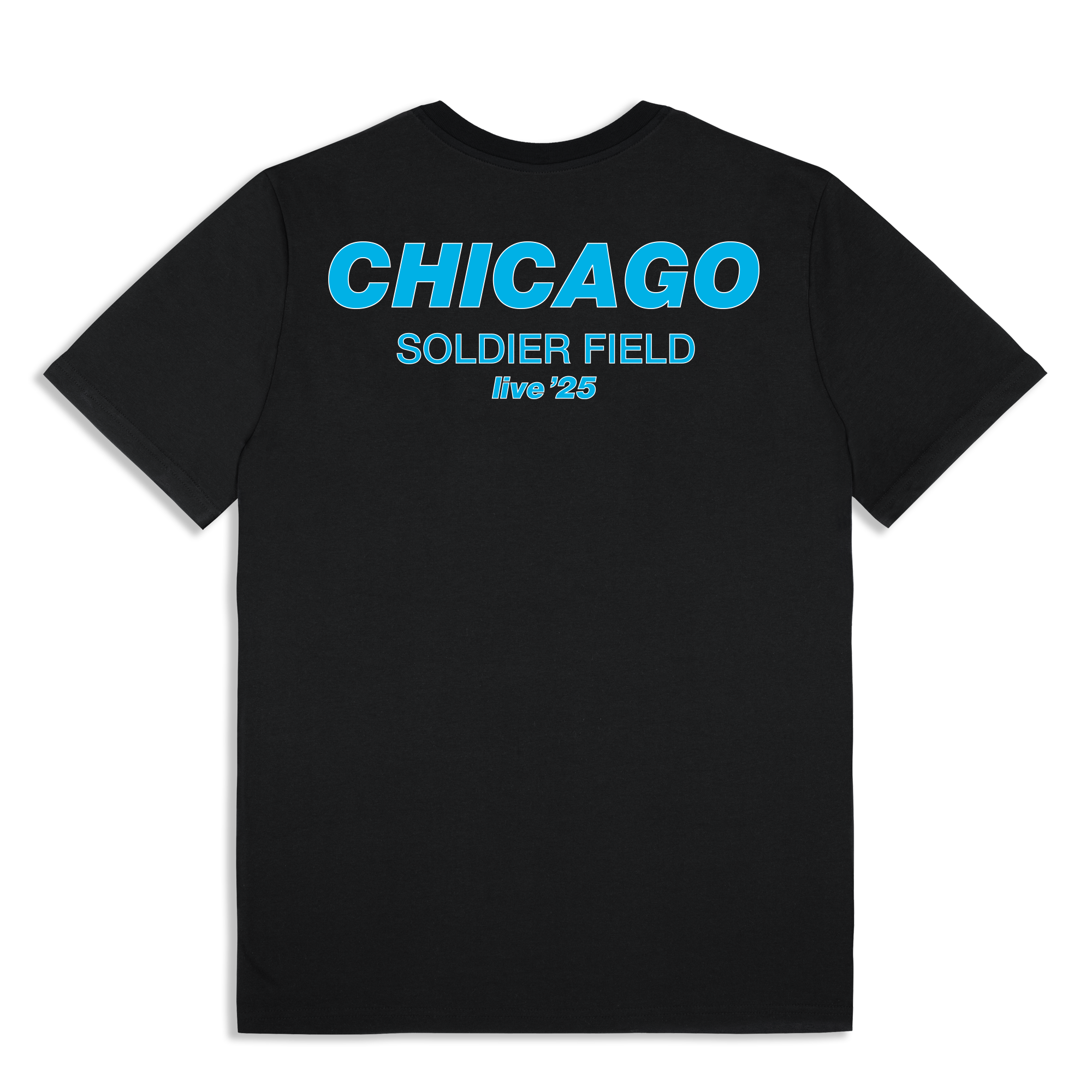 Live '25 Chicago T-Shirt Black
