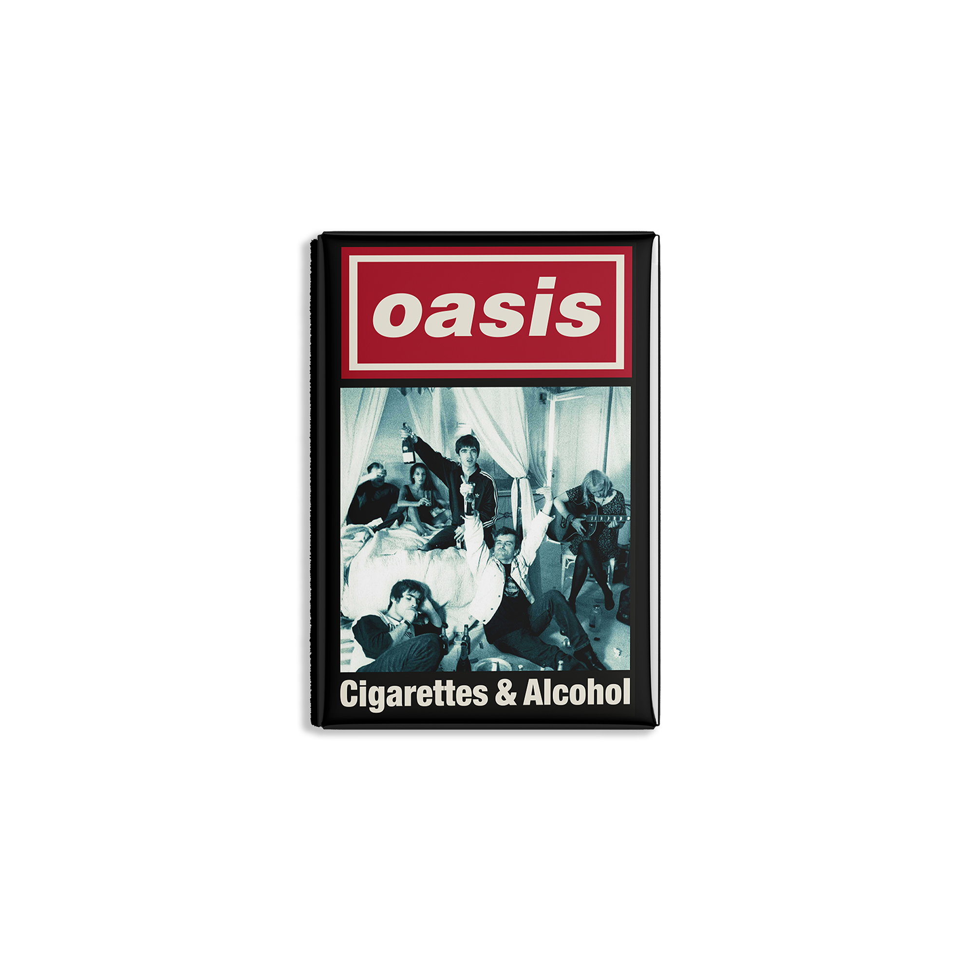 Live '25 Cigarettes & Alcohol Cover Magnet