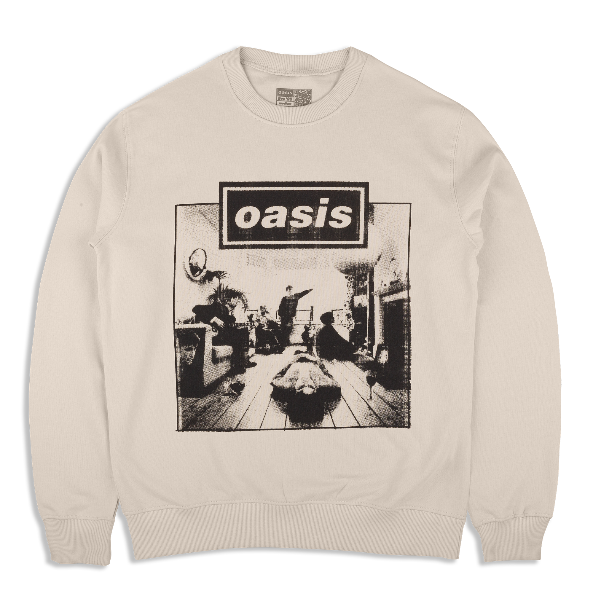 Live '25 Definitely Maybe Frame Sweatshirt Stone