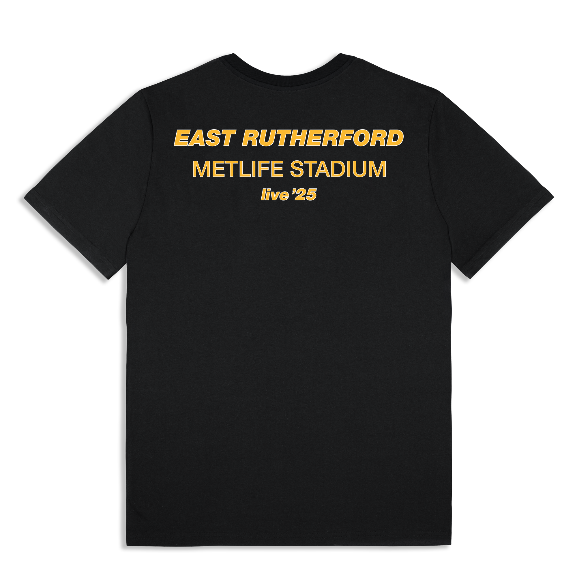 Live '25 East Rutherford T-Shirt Black