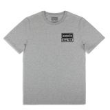 Live '25 Distressed Tour Logo T-Shirt Grey