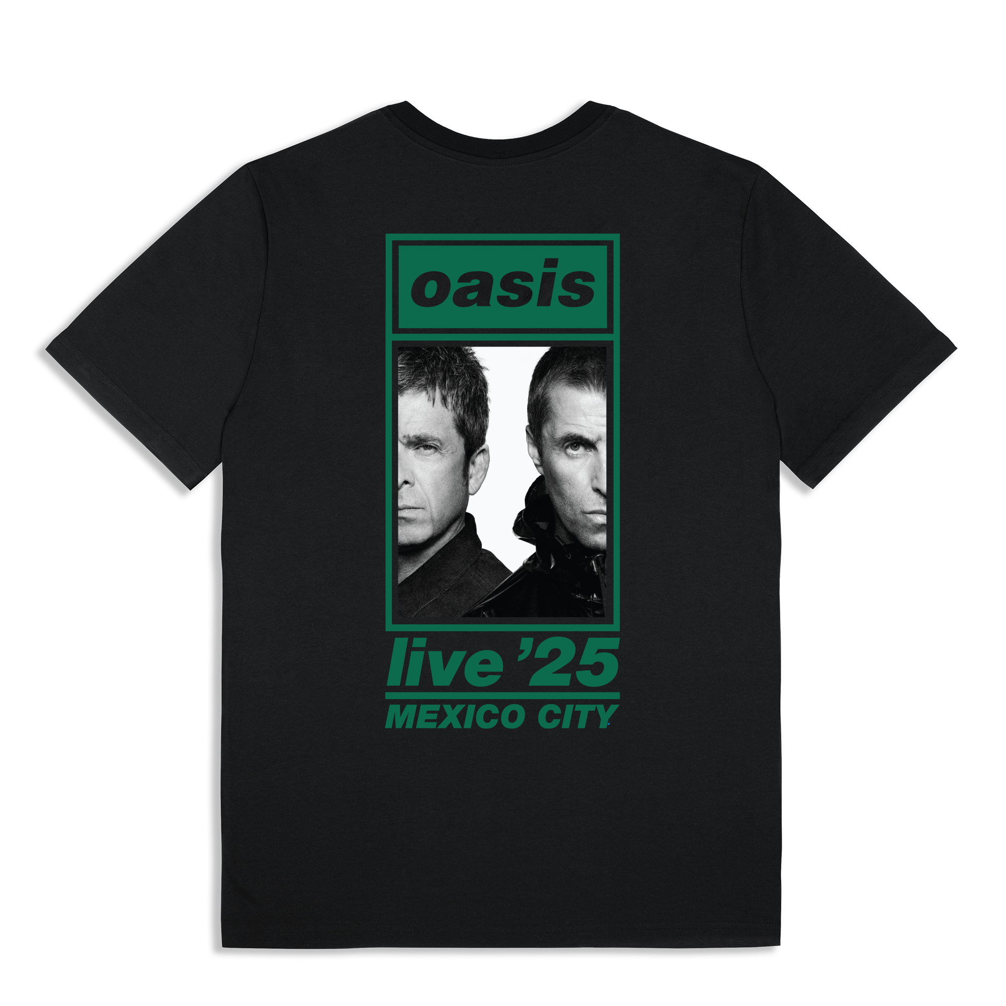 Live '25 Mexico City Event T-Shirt Black – Oasis Live '25