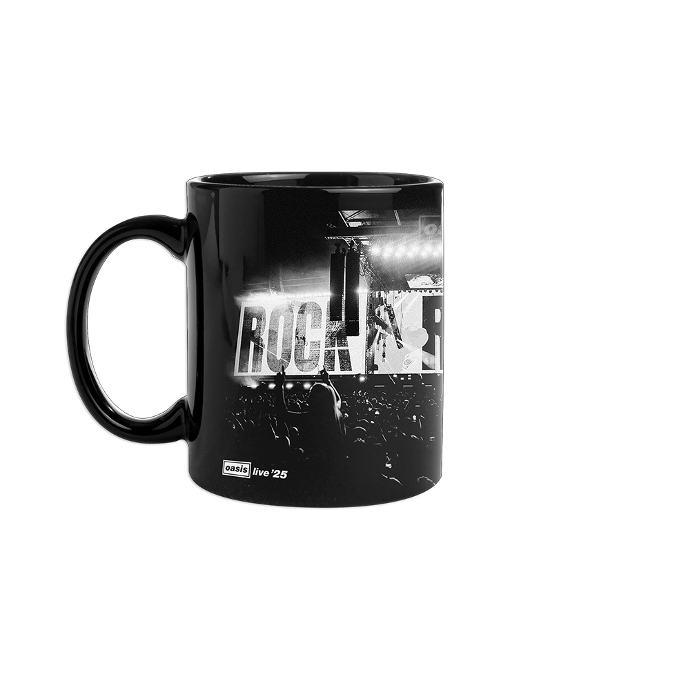 Rock N Roll Star Mug Black
