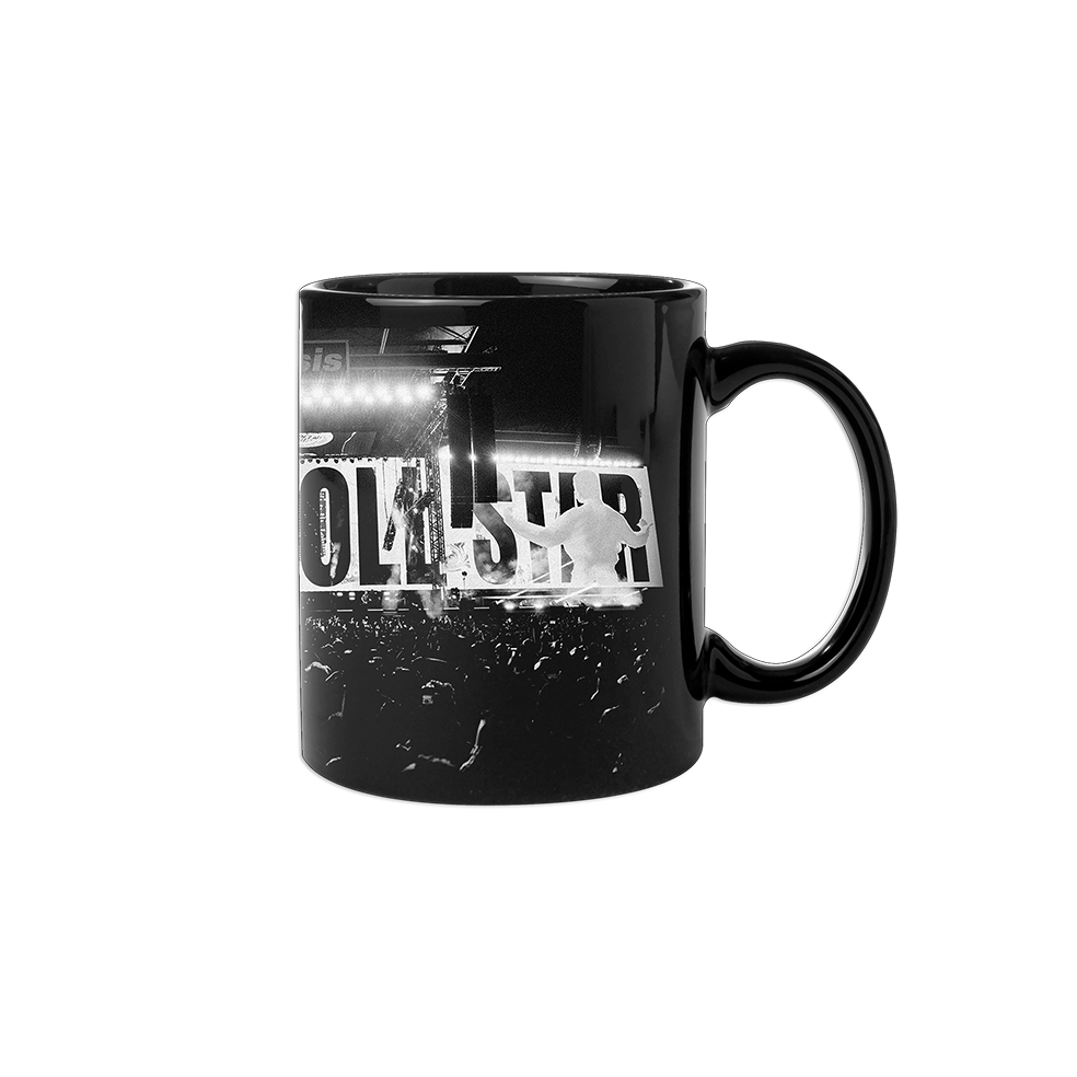 Rock N Roll Star Mug Black