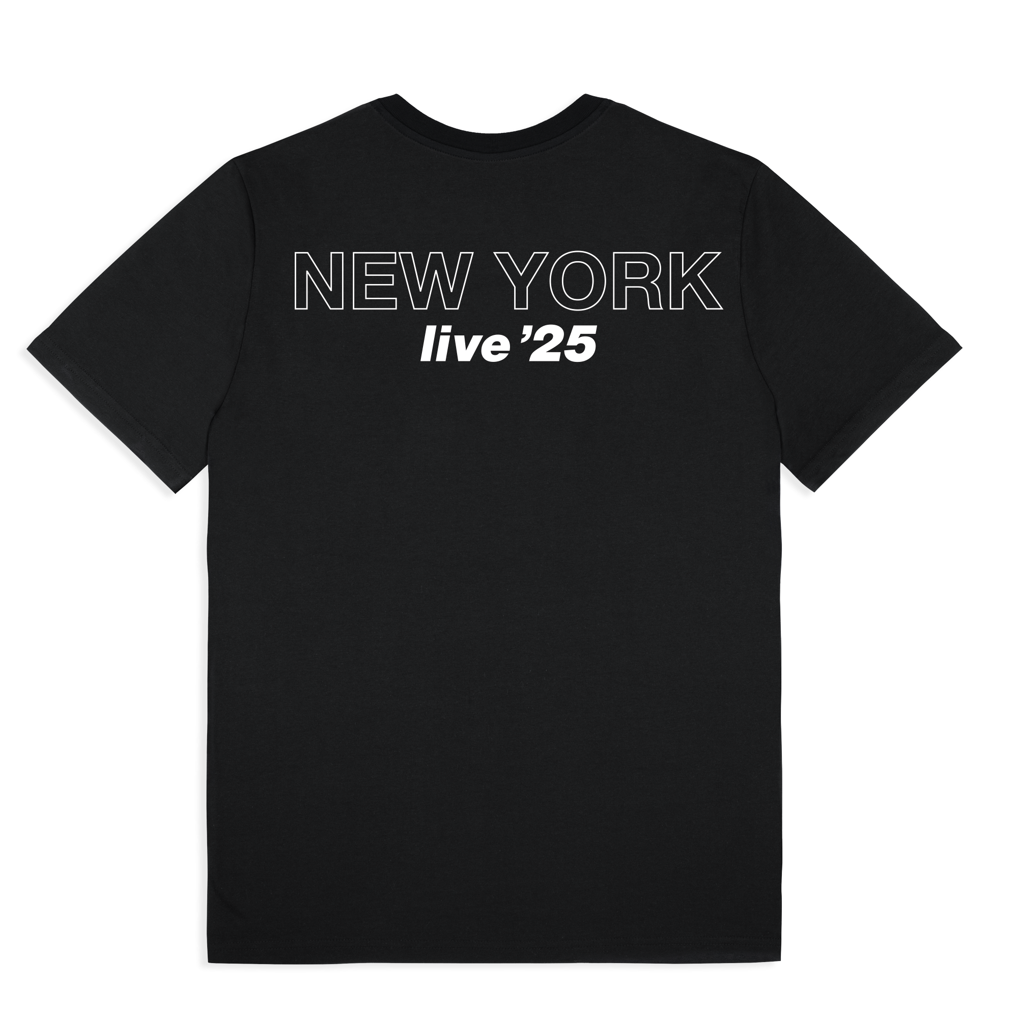 Live '25 New York City T-Shirt Black