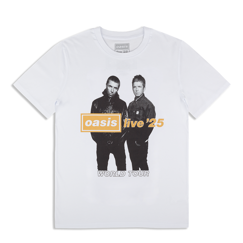 Live '25 Gold Photo T-Shirt White