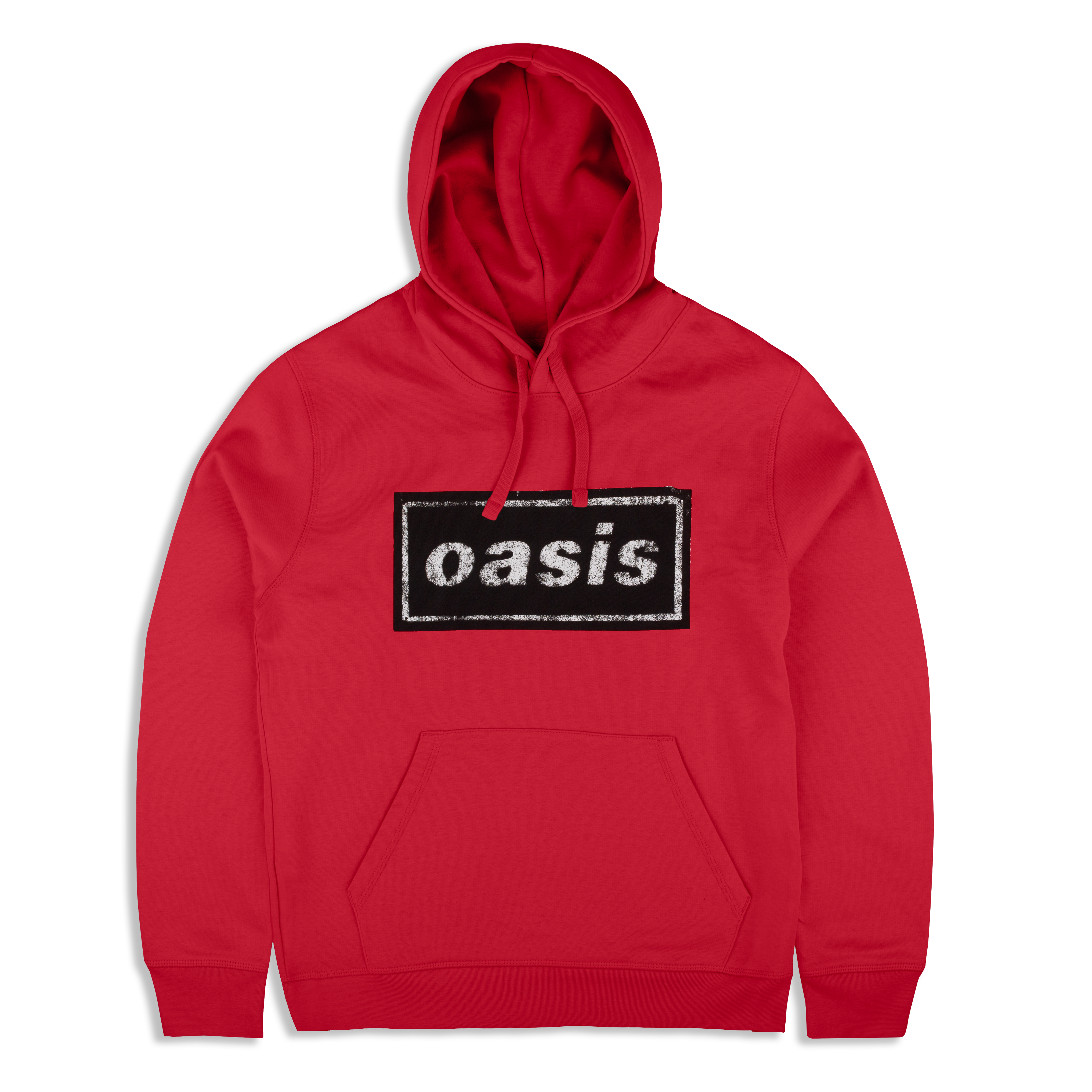 Live '25 Stencil Logo Hoodie Red – Oasis Live '25