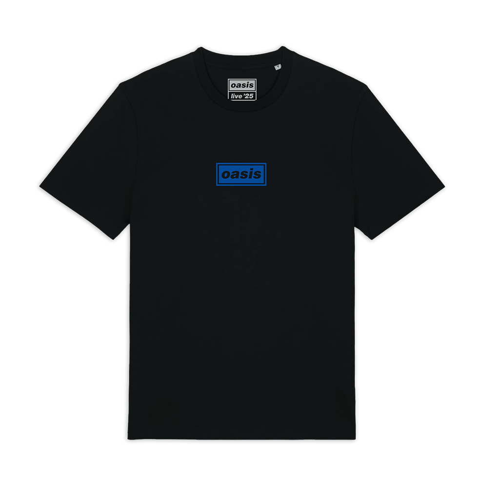Seoul Half Faces Fan Store T-shirt Black