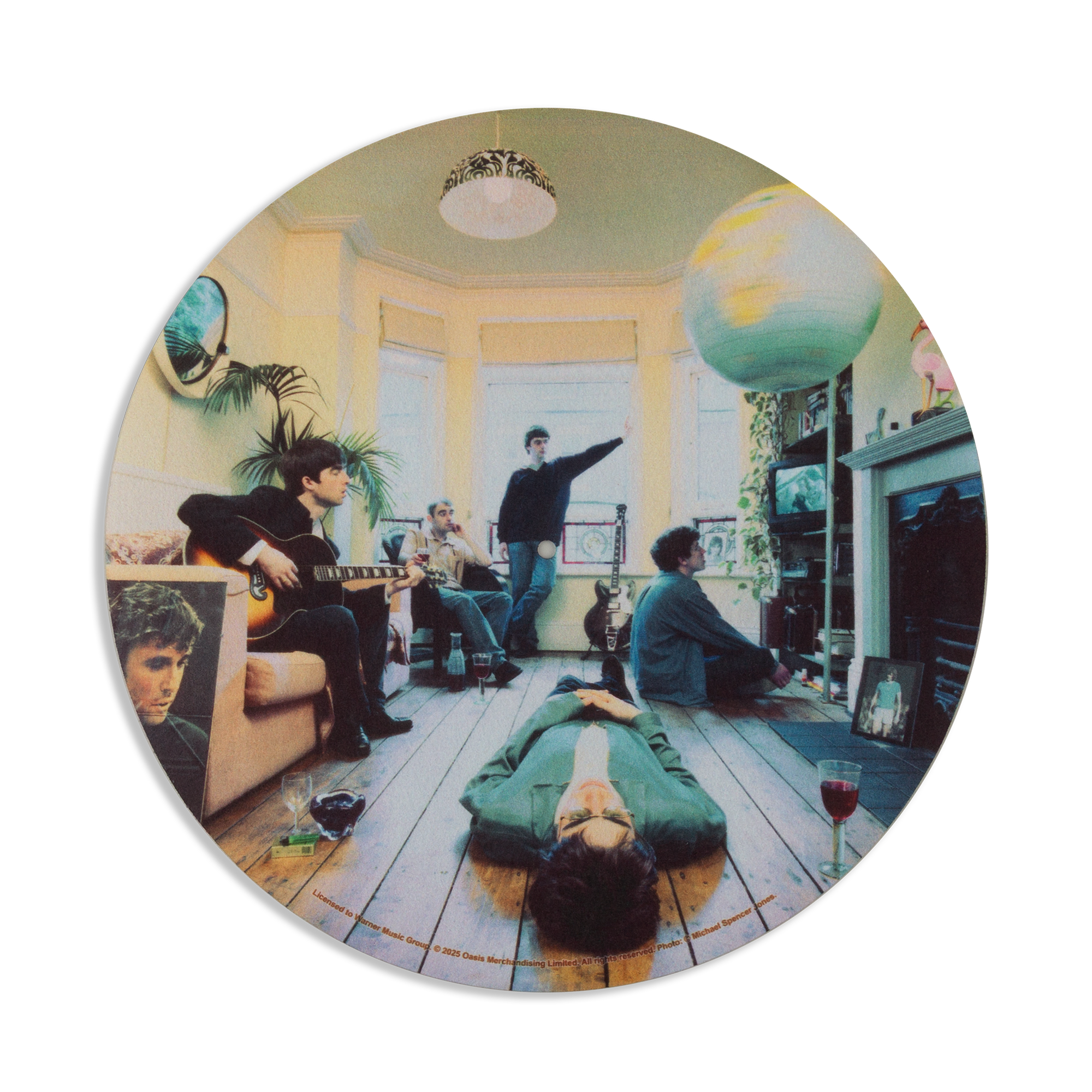 Live '25 Definitely Maybe Album Slipmat – Oasis Live '25