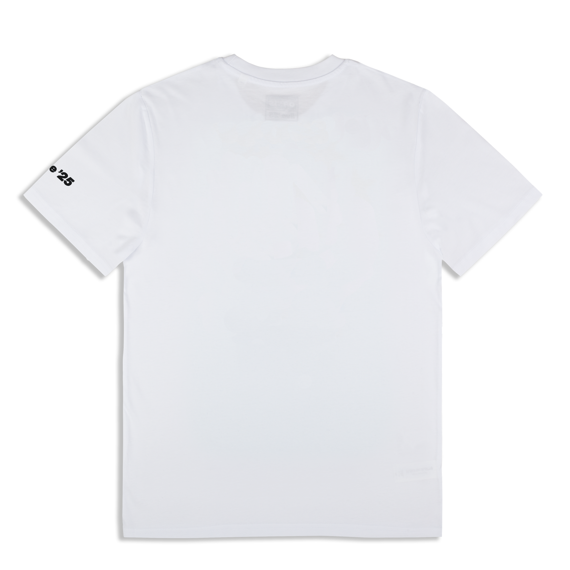 Live '25 Stencil Logo T-Shirt White