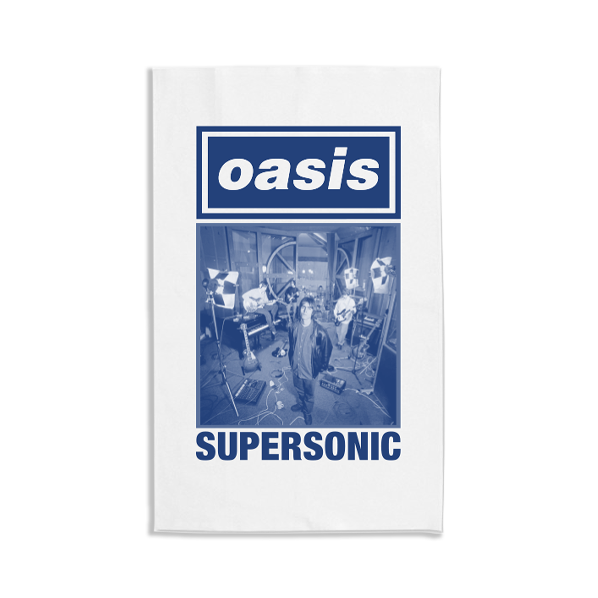 Live '25 Supersonic Cover Tea Towel