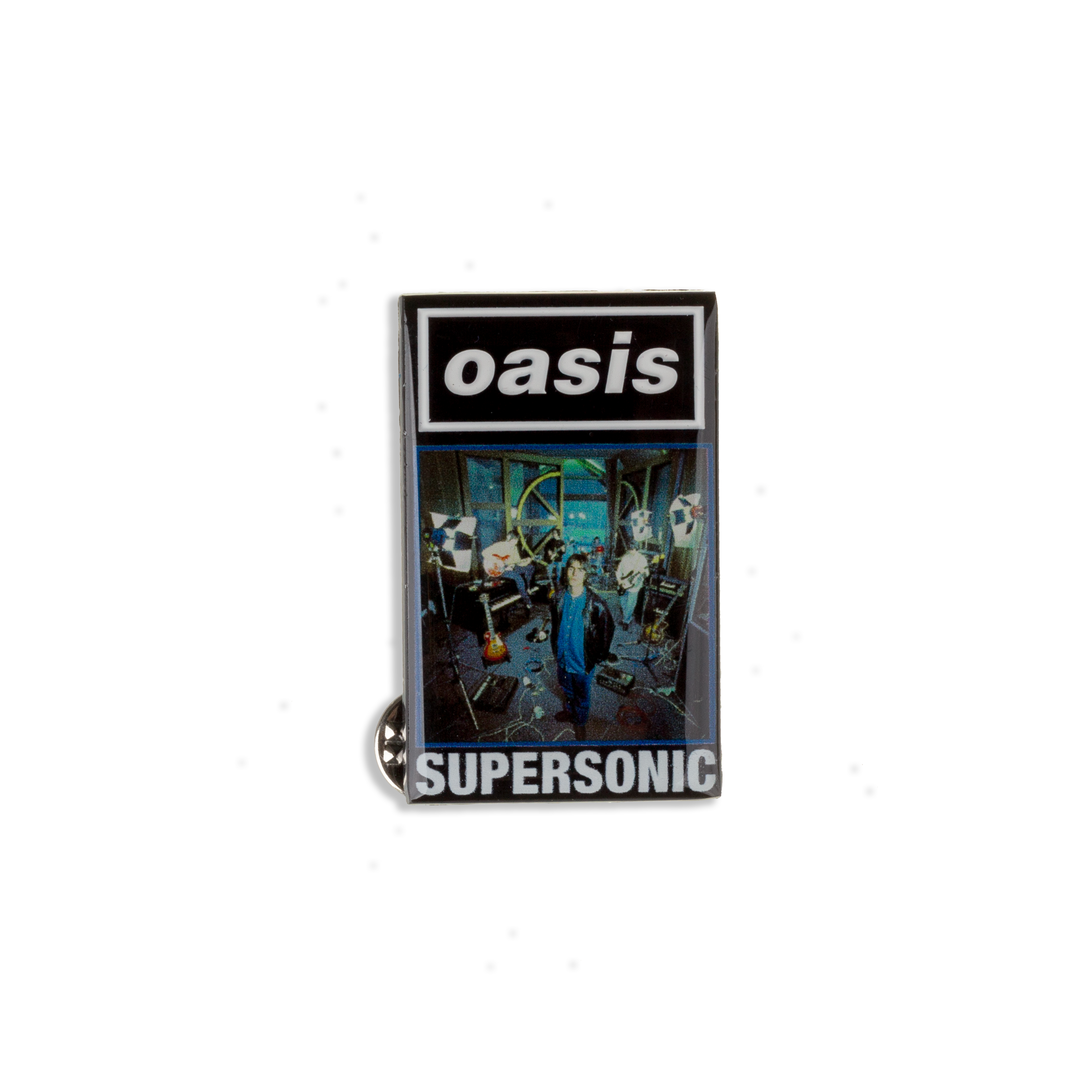 Live '25 Supersonic Cover Pin Badge