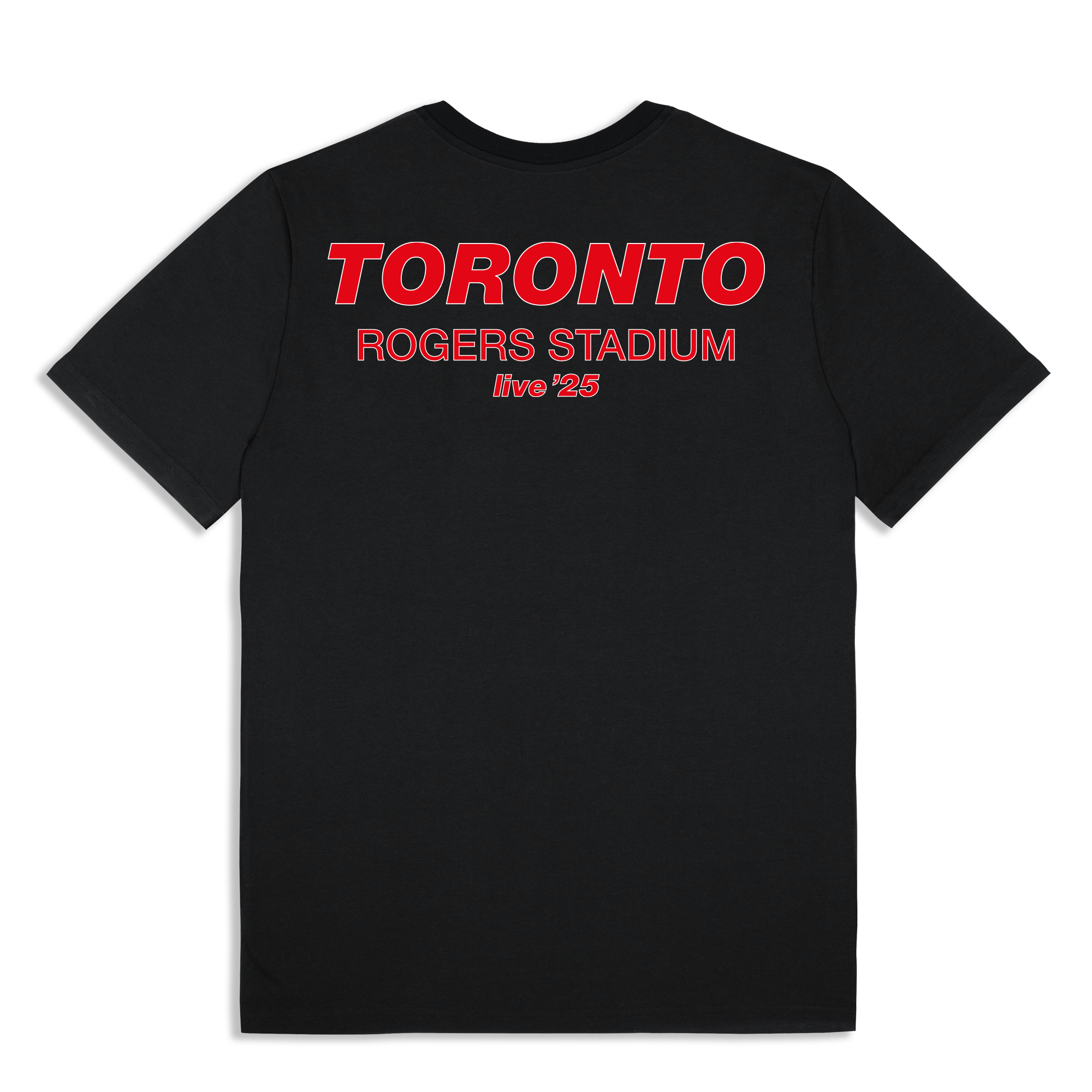 Live '25 Toronto T-Shirt Black