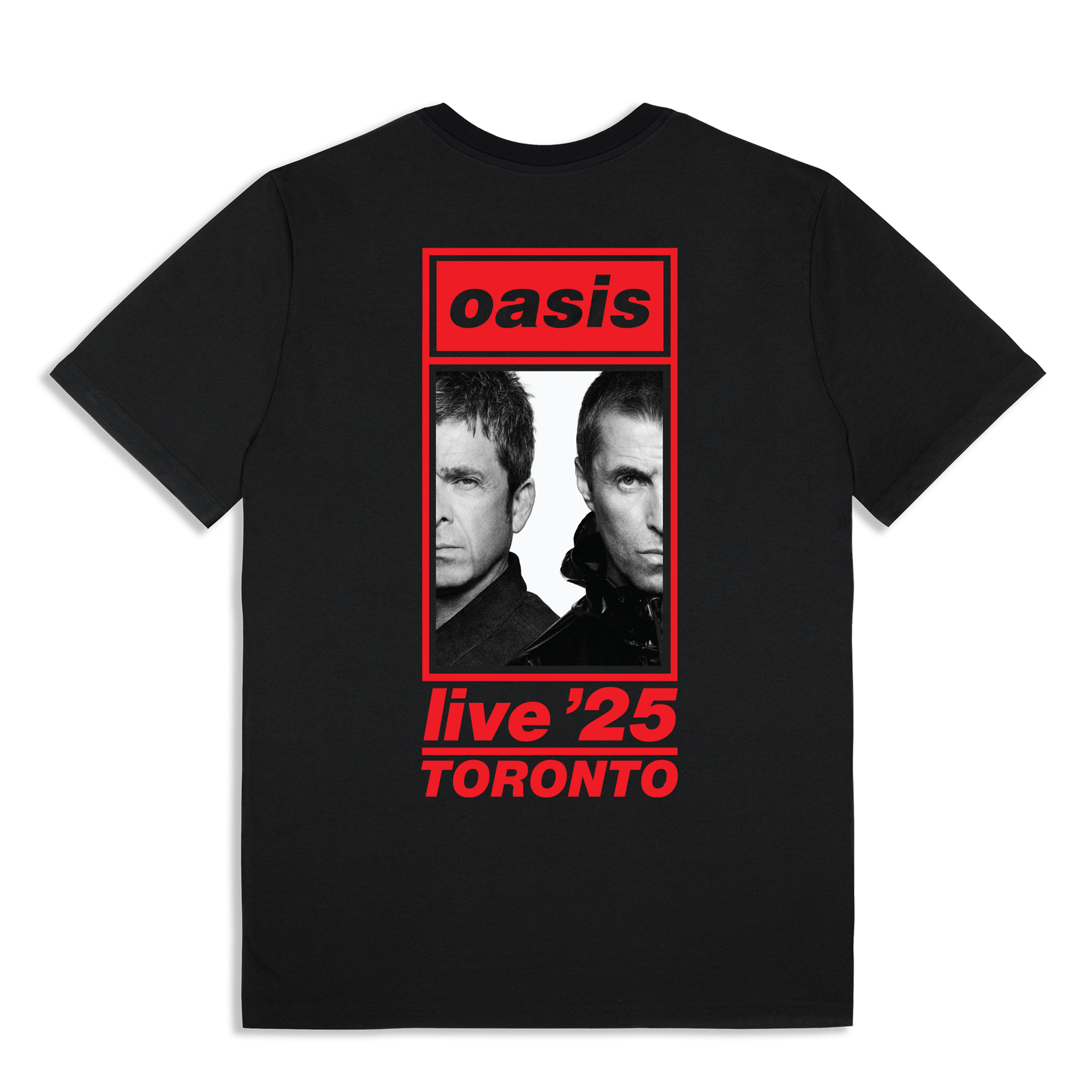 Oasis live '25 ライブツアー パンフレット！日本 Tシャツ Live '25 Toronto Event T-Shirt Black – Oasis Live '25