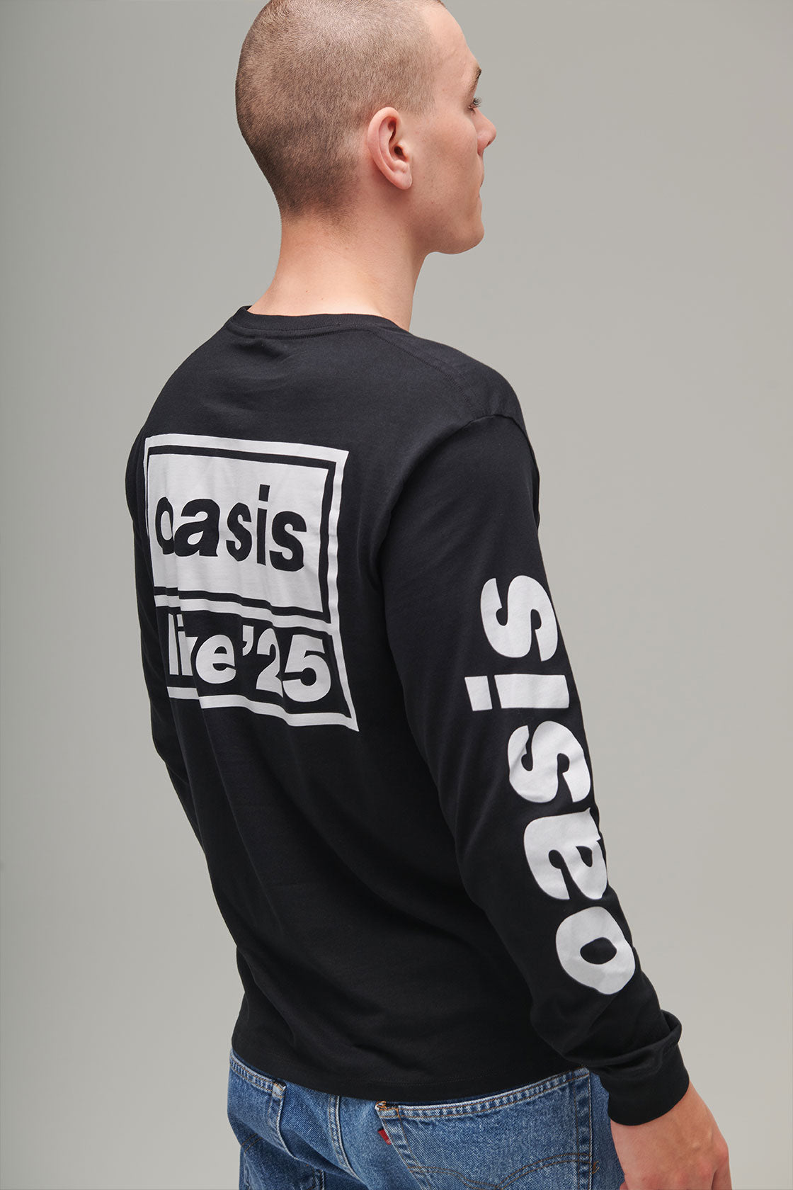 Live '25 Tour Logo Long Sleeve T-Shirt Black