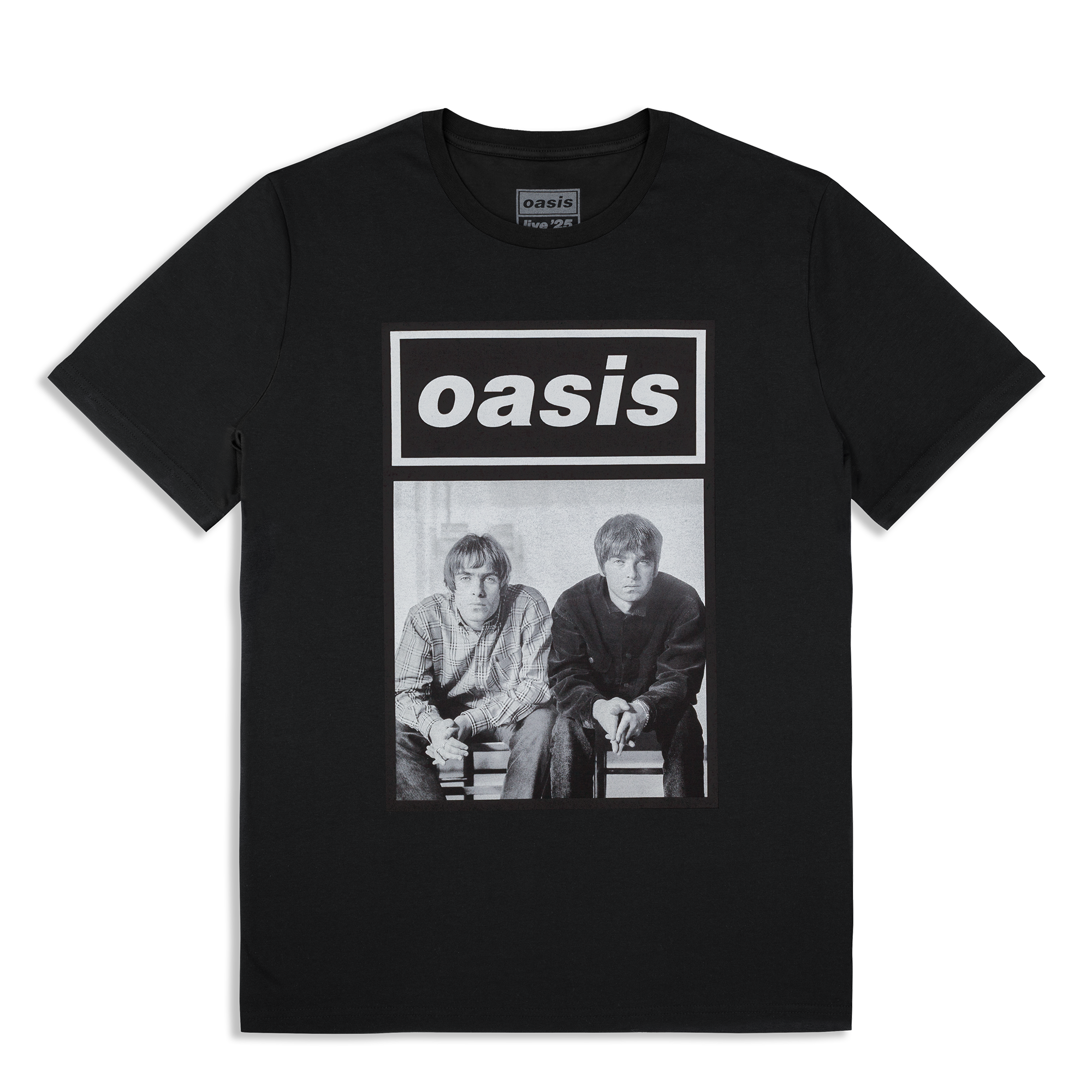 Live '25 Wonderwall World Tour T-Shirt Black – Oasis Live '25